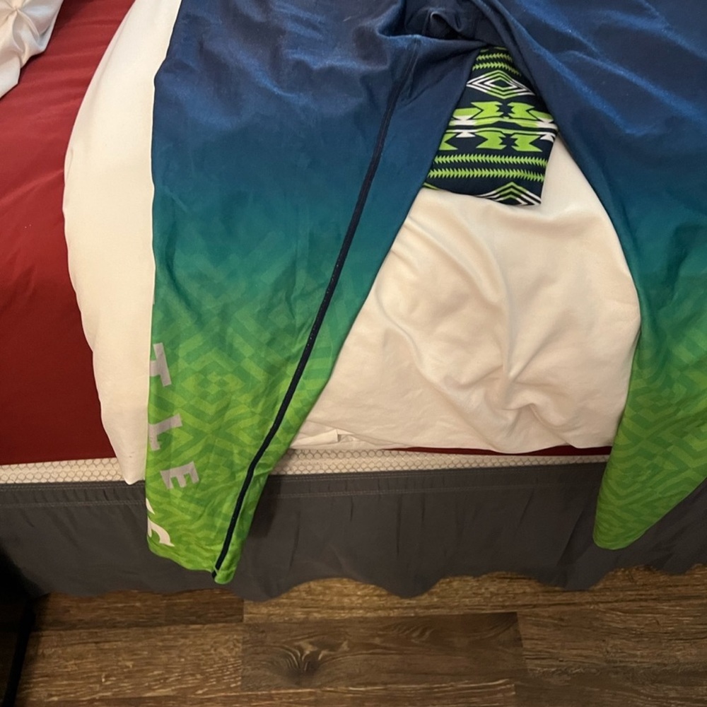 Lightly worn Seahawk gear